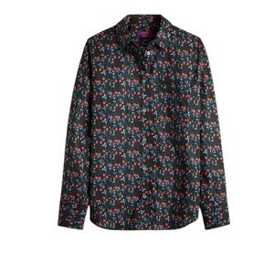 J. Crew - Garçon Classic Liberty® Tana Lawn Floral Button Down Blouse Sz 2